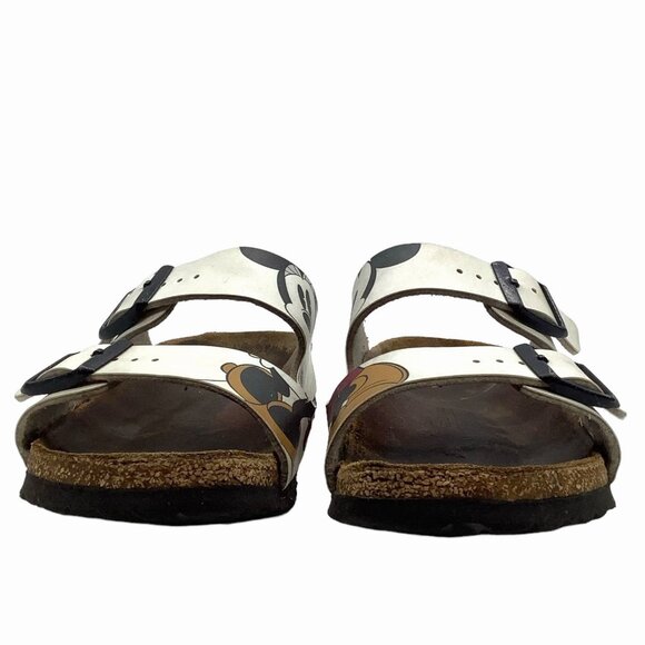 Birkenstock Disney Collab Mickey Minnie Print Arizona Birko-Flor Sandals 36 5 - Picture 5 of 12
